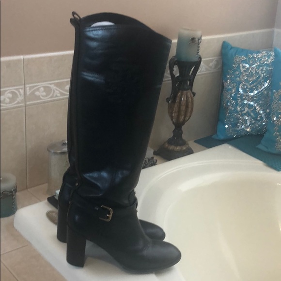 Blair mid heel Tory Burch boots - Picture 3 of 8